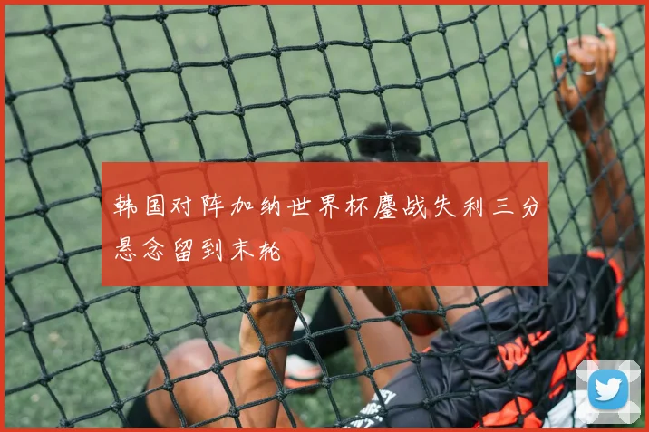 韩国对阵加纳世界杯鏖战失利三分悬念留到末轮